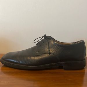 Salvatore Ferragamo Mens Black 10 1/2 Dress Shoes